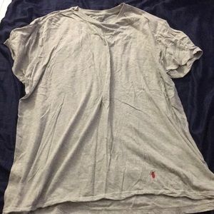 Light gray men’s polo Ralph Lauren t shirt
